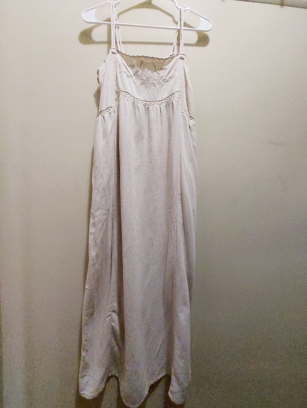 Dex Spaghetti-Strap Maxi Dress